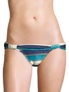 VIX BY PAULA HERMANNY San Andres Bia Striped Bikini Bottom