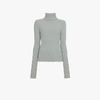 VETEMENTS VETEMENTS KNITTED RIBBED HIGH NECK JUMPER,AW14KN112614113