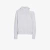 VETEMENTS VETEMENTS OVERSIZED CUTOUT LONG-SLEEVE HOODIE,WSS18TR2112528270