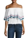 PIPER Byron Off-The-Shoulder Top,0400096508437
