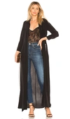 L'agence Cameron Long-sleeve Belted Silk Shirtdress In Black
