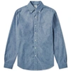 ORSLOW orSlow Button Down Chambray Shirt,01-8012-846