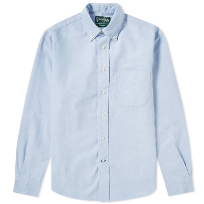 Gitman Vintage Oxford Shirt In Blue