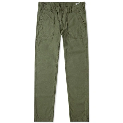Orslow Slim Fit Us Army Fatigue Pant In Green