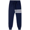 THOM BROWNE THOM BROWNE STRIPE CASHMERE SWEAT PANT,MKQ002A-00011-4155