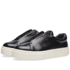 Eytys Doja Low-top Leather Trainers In Black