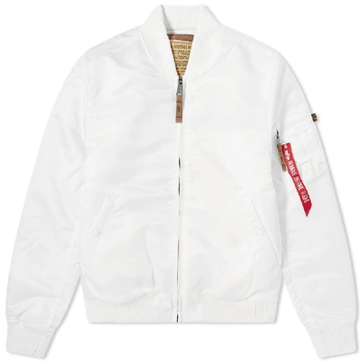 Alpha Industries Ma-1 Vf 59 In White