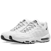 Nike Men's Air Max 95 Running Sneakers From Finish Line In White
