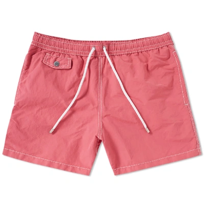 Hartford Boxer + Swim Short In Pink