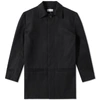 Gosha Rubchinskiy Long Trench Coat In Black