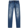 VALENTINO VALENTINO DISTRESSED SLIM JEAN,NV3DES0J2MS-51862