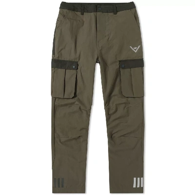 Adidas X White Mountaineering 6 Pocket Pant In Green