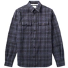 NORSE PROJECTS NORSE PROJECTS VILLADS HEAVY BRUSHED CHECK SHIRT,N40-0415-70773