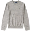 POLO RALPH LAUREN POLO RALPH LAUREN KNITTED SPORTS CREW NECK SWEAT,7106839400034