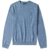 POLO RALPH LAUREN POLO RALPH LAUREN KNITTED SPORTS CREW NECK SWEAT,7106839400047