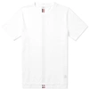 THOM BROWNE THOM BROWNE BACK STRIPE PIQUE TEE,MJS056A-00050-1004