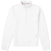 THOM BROWNE Thom Browne Long Sleeve Contrast Collar Pique Polo,MJP018A-00050-1005