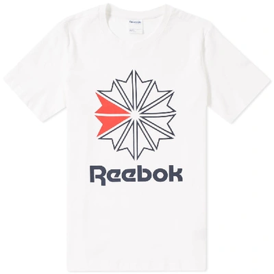 Reebok Classics Big Logo T-shirt In White