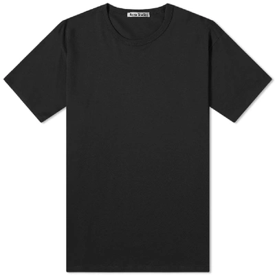 Acne Studios Measure Cotton-jersey T-shirt In Black