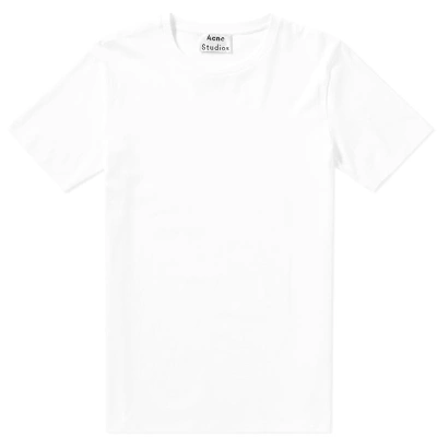 Acne Studios Measure Cotton-jersey T-shirt In White