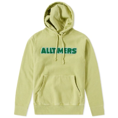 Alltimers Big N Bold Premium Hoody In Green