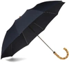 LONDON UNDERCOVER London Undercover Whangee Telescopic Umbrella,LUWHG-00570