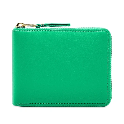 Comme Des Garçons Comme Des Garcons Sa7100 Classic Wallet In Green