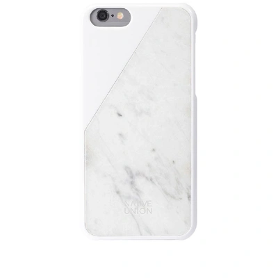Native Union Marble Edition Clic Iphone 6 Case In White