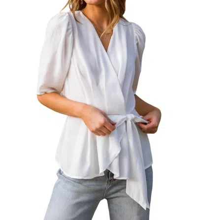 123 Amore All Set Top In White