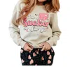 123 Amore I'm A Sucker For You Sweater In White In White