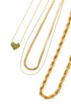 123 Amore Women's Call Me Back Jewelry Bundle In Gold