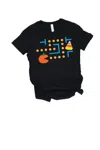 123 Amore Women's Candy Corn Muncher Tee In Black In Black
