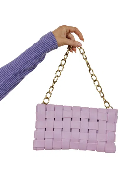 123 Amore Women's Forever Falling Handbag In Lilac In Purple
