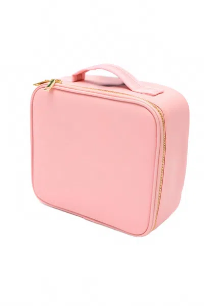 123 Amore Women's She's All That Led Makeup Case In Pink