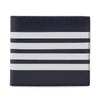 Thom Browne Billfold 4 Bar Stripe In Blue