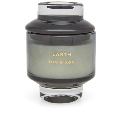 Tom Dixon Elements Earth Candle In Black