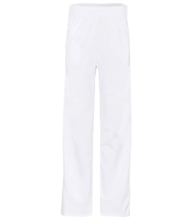 Givenchy Satin-jersey Track Pants In Offwhite