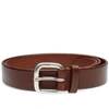 ANDERSON'S ANDERSON'S BURNISHED LEATHER BELT,A2782-PL100-C181