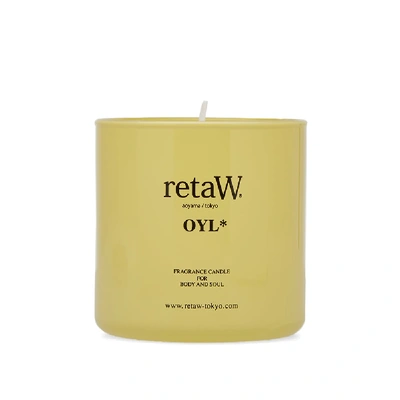 Retaw Colour Series Fragrance Candle In N/a