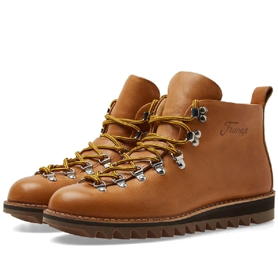 Fracap M120 Ripple Sole Scarponcino Boot In Brown