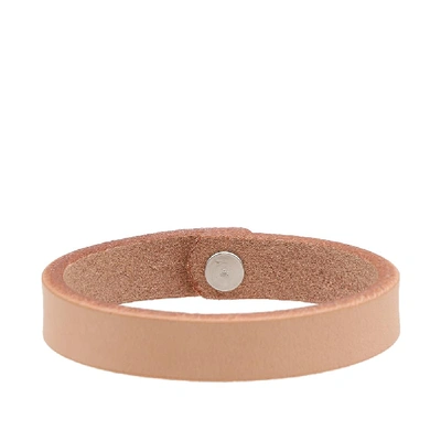 Tanner Goods Single Strap Wristband In Neutrals