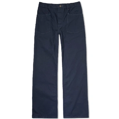 Post Overalls Army Trousers In Blue