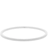 MINIMALUX Minimalux Sterling Silver Round Bangle,MX-RB72-S70