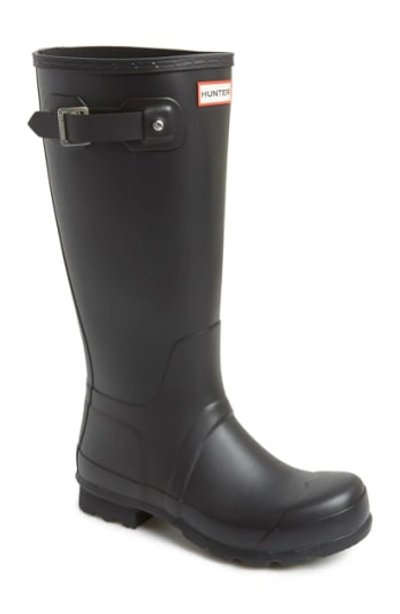 Hunter Original Tall Wellington Boots In Black