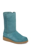 Ugg Amie - Classic Slim(tm) Water Resistant Short Boot In Coastal Green Wool