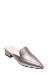 Cole Haan Piper Crackled Metallic Mule, Gold In Pink Glitter Leather