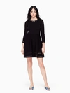 KATE SPADE FIT AND FLARE SWEATER DRESS,716454313831