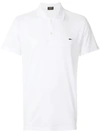 Paul & Shark Logo Patch Polo Shirt In White