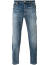 DONDUP DISTRESSED EFFECT JEANS,UP434DS172US30T12678288