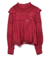 ISABEL MARANT ÉTOILE Raspberry Viviana Top,210000022673